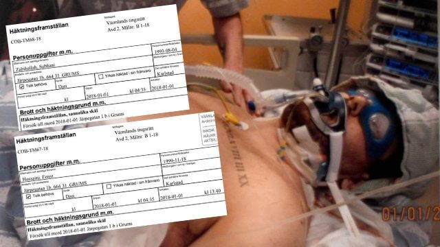 Sebastian förlorade fem liter blod efter knivhugg – nu går asylsökande knivmännen fria