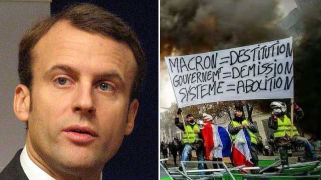 Delseger för Gula västarna – Macron drar tillbaka höjning av bensinpriser