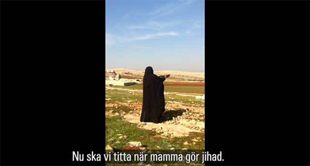 Kalasjnikov-tränade terroristbarn går på svenska dagis