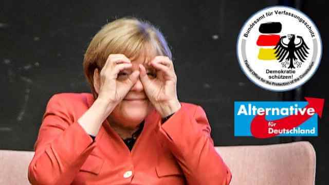 Tyska säkerhetstjänstens övervakning av AfD grundas på uppgifter från vänsterextremister