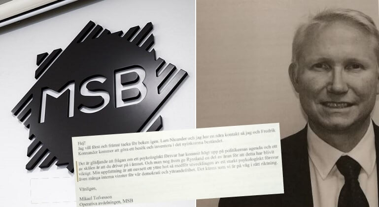 MSBs interna mejl avslöjar: myndigheten förbereder antidemokratisk kupp