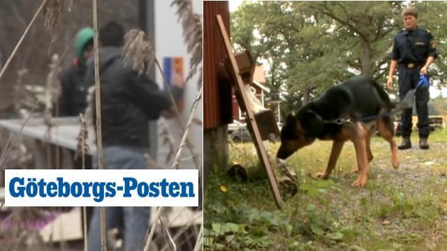 Rumäner på stöldturné greps efter polisjakt – Göteborgs-Posten mörkar ursprung