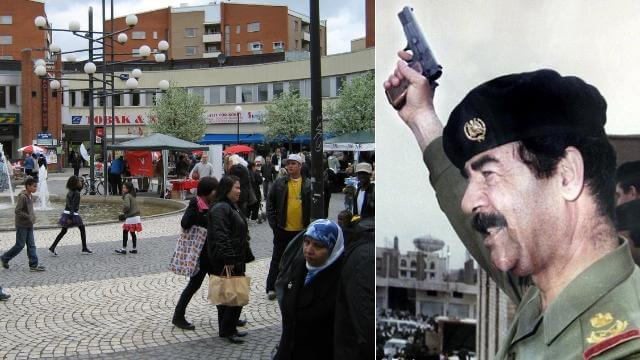 Folkets hus i Rågsved håller stängt efter hot – avbokade hyllningsmöte för Saddam Hussein