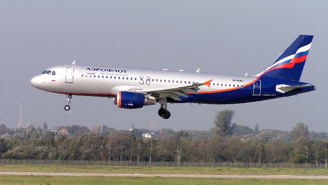 Berusad man försökte kapa ryskt plan