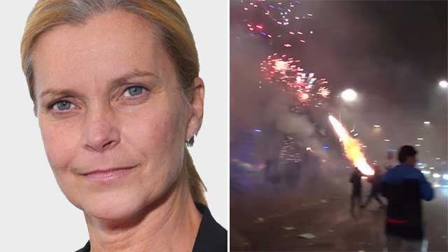 Polisförbundet: ”Fyrverkeriterrorn är ett hot mot demokratin”