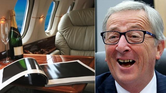 Jean-Claude Juncker flög privat för miljoner – kräver att EU-medborgarna blir mer klimatsmarta