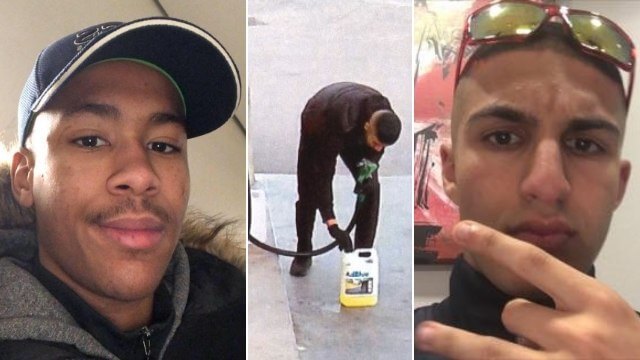 Här är bilbrännarna från Södertälje