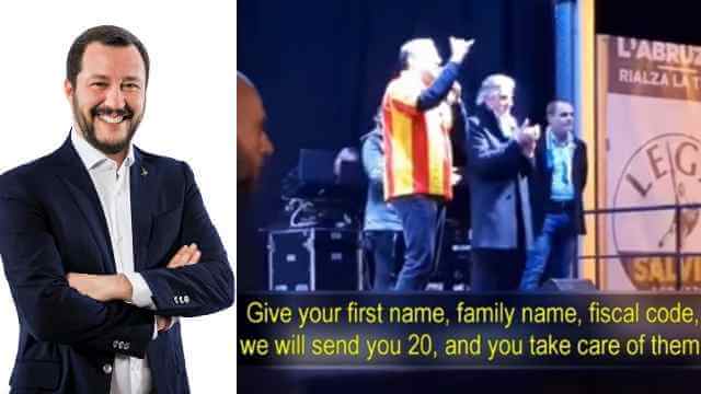 Italiens inrikesminister i ordväxling med vänstern: ”Vi skickar dig 10 till 20 migranter som du får ta hand om”