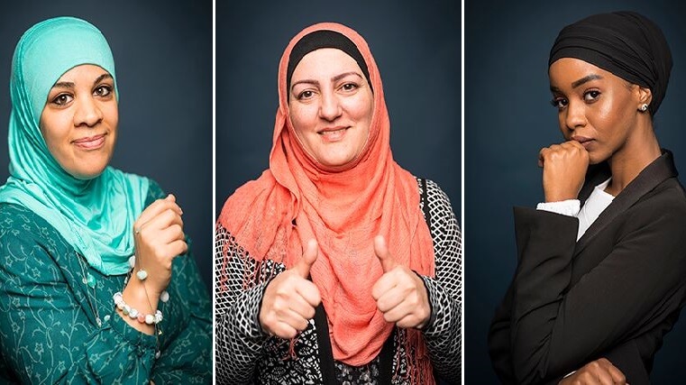 AVSLÖJAR: Fler islamistkvinnor på Gävles välkomstskyltar