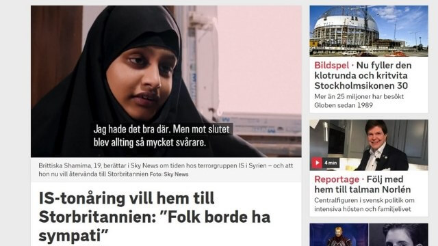 SVT kritiseras för agendajournalistik om ”IS-tonåringens” öde som statslös