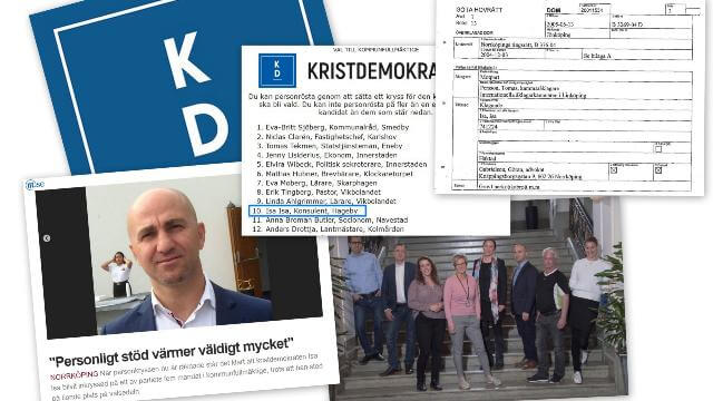 Assyrier med tungt kriminellt förflutet klaninröstad för KD i Norrköping