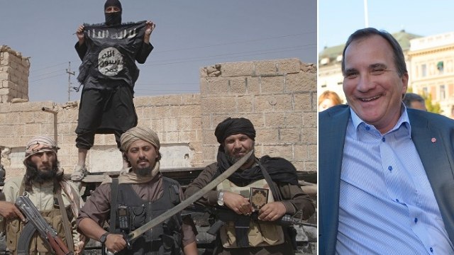 Löfven vägrar ändra grundlagen: Terrorister ska behålla svenskt medborgarskap