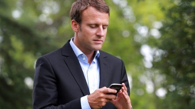 Macron vill porta dömda för HMF från sociala medier