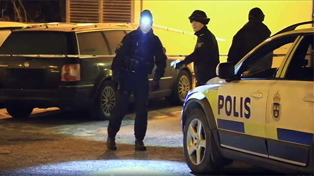 Man ihjälskjuten i Uppsala