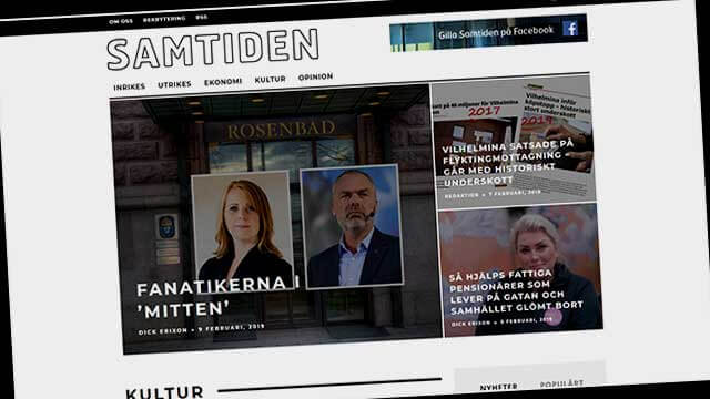 UPPGIFTER: Sverigedemokraterna lägger ned Samtiden