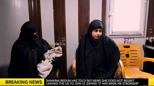 Inrikesministeriet upphäver ”IS-bruden” Shamimas brittiska medborgarskap