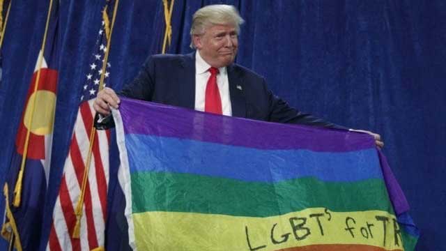 Trump tar initiativ för att avkriminalisera homosexualitet i hela världen