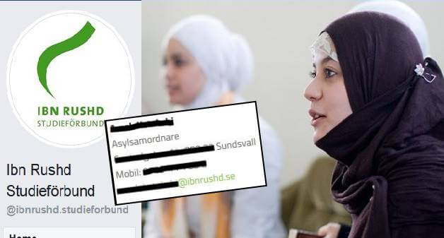 Islamistanklagat förbund bedriver verksamhet på Sveriges asylboenden