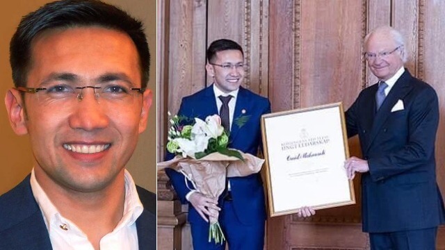 AVSLÖJAR: Afghanledaren Omid har två födelsedagar – får pris av kungen