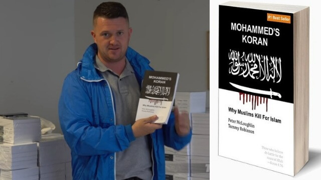 Amazon förbjuder Tommy Robinsons bok ”Mohammed’s Koran”