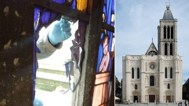 Historisk kyrka vandaliserad i en av Paris no-go-zoner