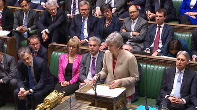 Brexit-avtal röstades ned för tredje gången