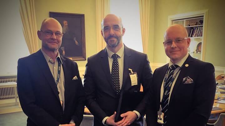 Björn Söder (SD) träffade talespersonen för den ungerska regeringen