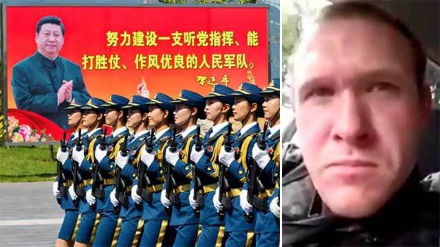 Christchurch-terroristen: ”Det land vars värderingar ligger närmast mig är Kina”