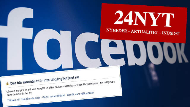 Facebook censurerar dansk alternativmedia inför danska valet – statlig media ligger bakom