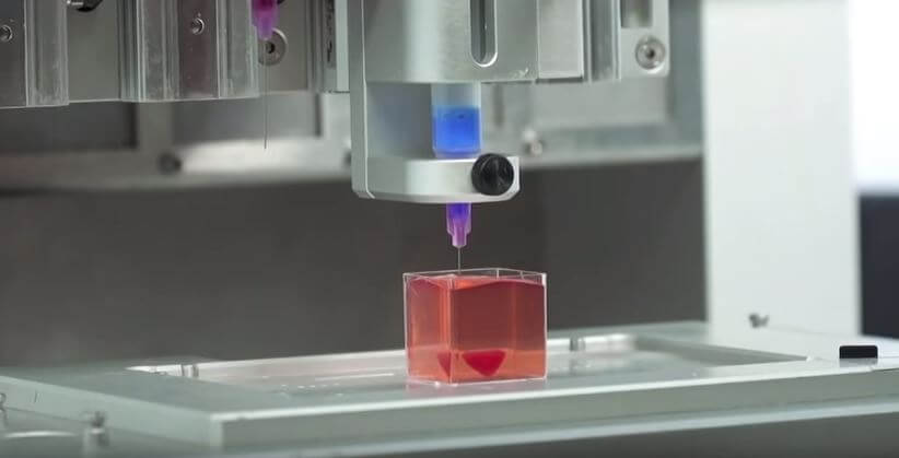 Israeliska forskare har skapat världens första 3D-hjärta med mänsklig vävnad