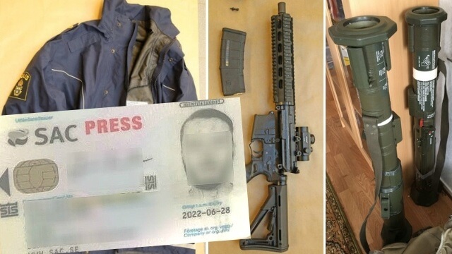 Arbetaren-journalist åtalas för att ha gömt flera automatvapen – planerade ”starta krig”