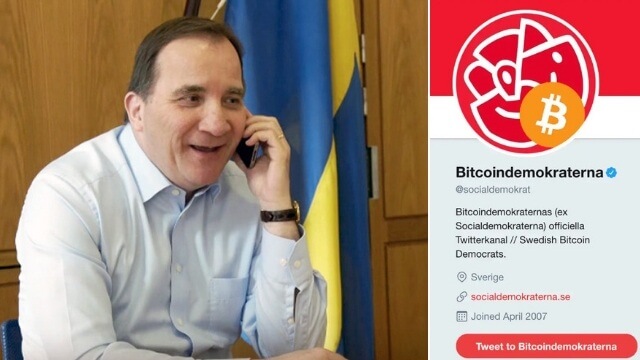 Socialdemokraternas Twitter-konto kapat – annonserade Löfvens och Strandhälls avgång