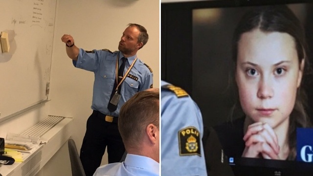 Polisen inspireras av Klimat-Greta ”för att öka förmågan i det brottsbekämpande arbetet”