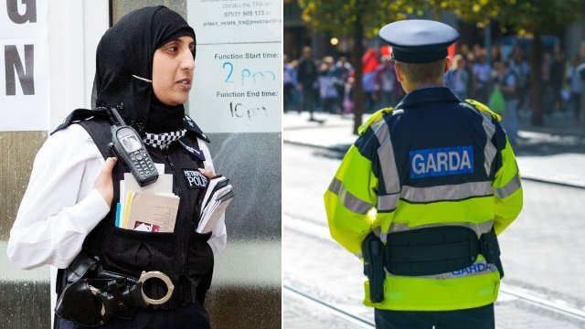 Irländska polisen tillåter nu slöja i uniformen