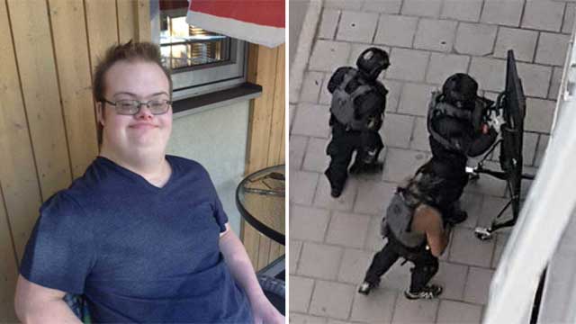 Poliser som dödade utvecklingsstörde Eric Torell frias