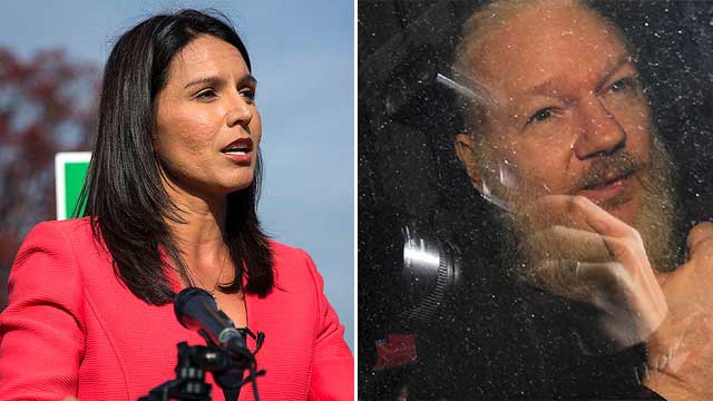 Amerikansk presidentkandidat: ”Gripandet av Assange är ett hot mot fri press”