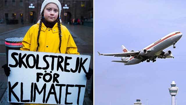 ”Gretaeffekten” begränsad – två av tre tänker inte sluta flyga för att rädda klimatet