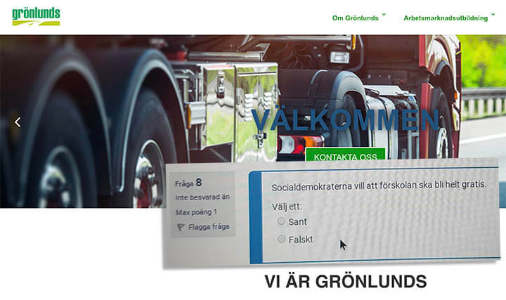 Ville bli lastbilsförare – drillades istället i S-propaganda