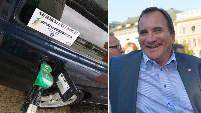 Statsministern svingar mot Bensinupproret: Vi kommer inte sänka skatten