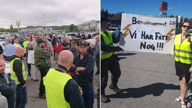 Bensinupproret samlade missnöjda medborgare över hela landet – fortsätter nästa helg