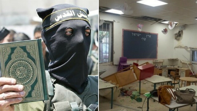 Islamister har avfyrat över 600 raketer mot Israel