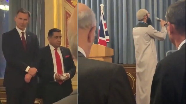 VIDEO: Storbritanniens utrikesminister arrangerade islamisk bön på sin arbetsplats – ”förvandlade UD till en moské”