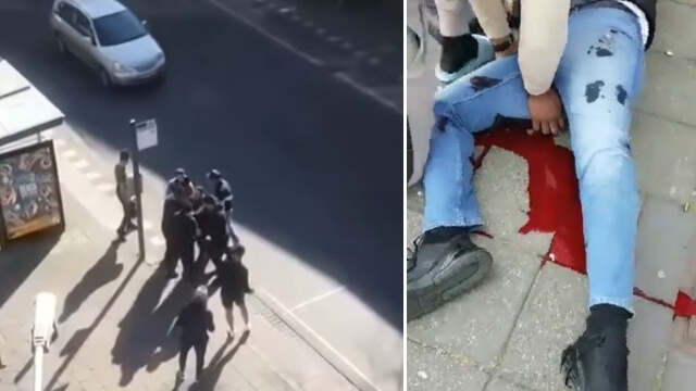 VIDEO: Invandrargäng i ”vilda västern-skjutning” på ljusa dagen – skotten flög mitt i stan