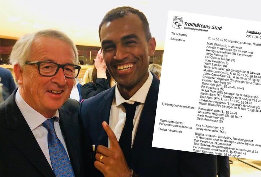 AVSLÖJAR: Liberalernas toppnamn i EU-valet skolkade från de flesta sammanträden i sin kommun