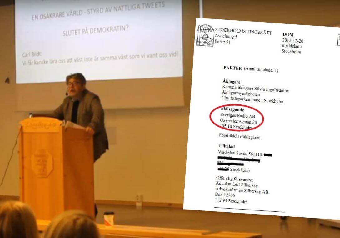 VIDEO: Här undervisar bedragaren från Sveriges Radio gymnasieelever om farorna med nationalism