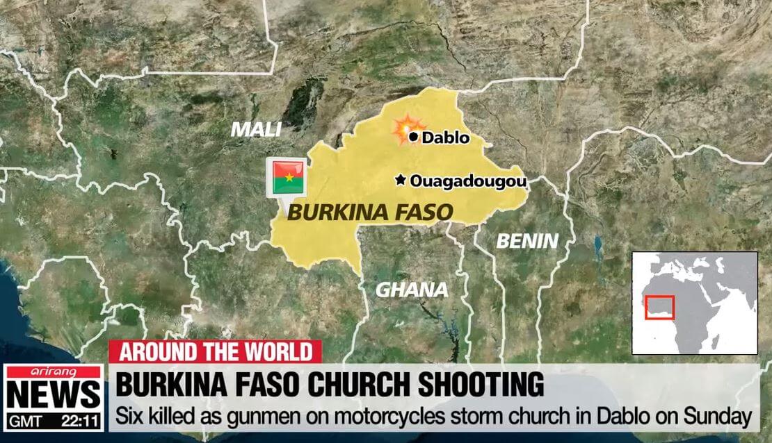 Attentat mot katolsk kyrka under pågående mässa – sex döda