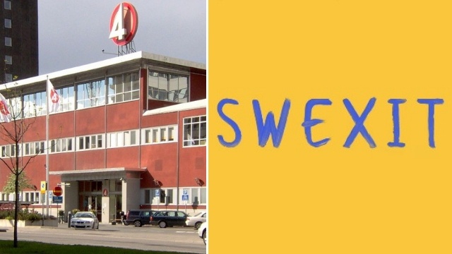 TV4 blockerar EU-kritisk partireklam mitt under valrörelsen – vägrar kommentera varför