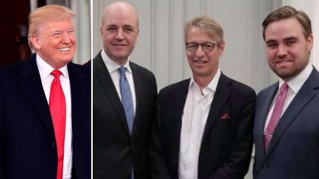 Familjen Reinfeldt vill påverka valet i USA