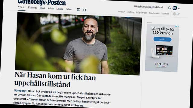 Migrationsverket trodde inte på att Hasan konverterat – sökte i stället asyl som homosexuell och får stanna