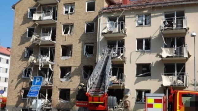 Gigantisk explosion i Linköping – platsen beskrivs som en ”krigszon”
